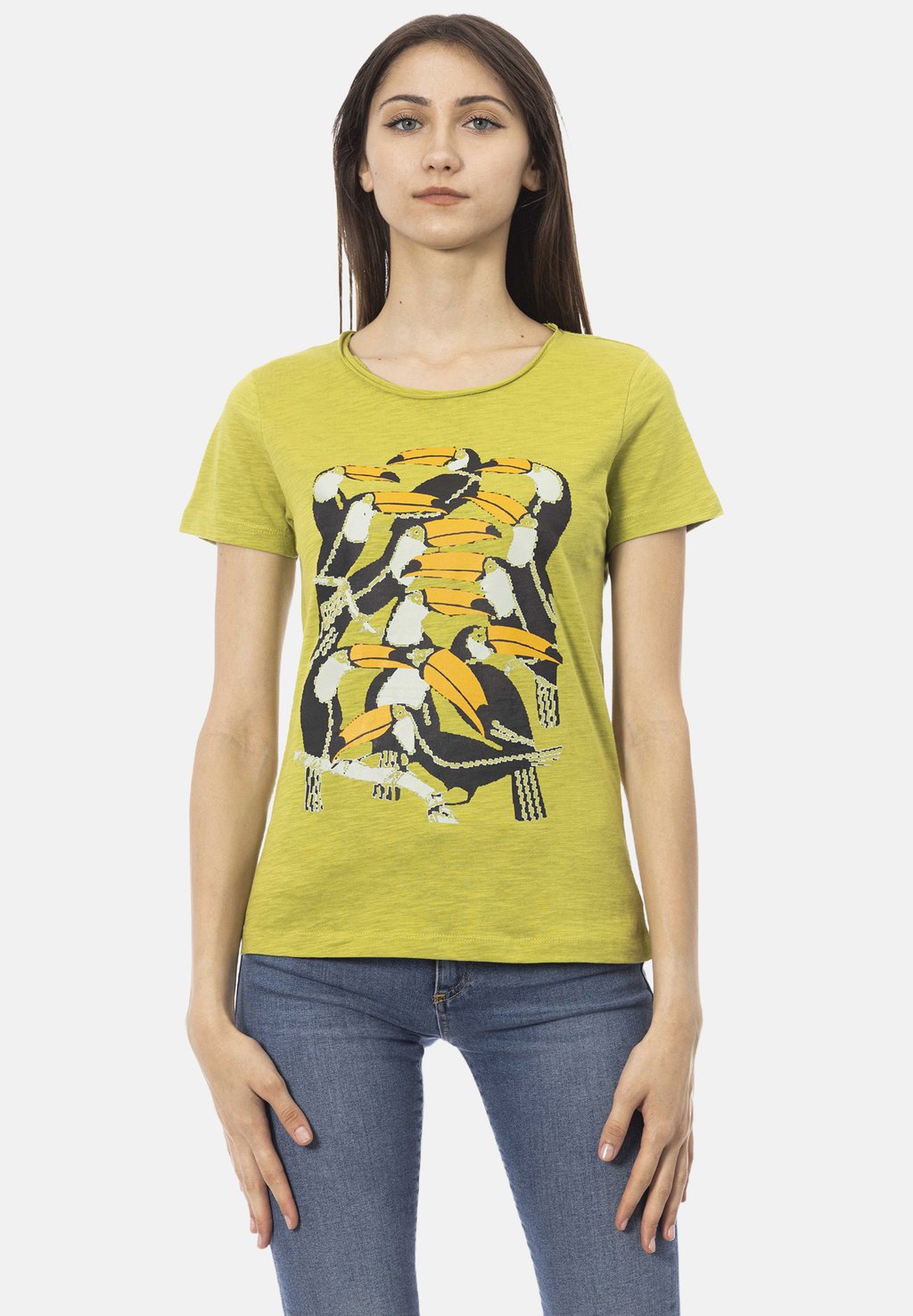 Футболка с принтом Trussardi Action, зеленый
Футболка с принтом Trussardi Action, зеленый