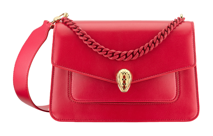 BVLGARI Овчинная сумка через плечо женская гранатово красная
BVLGARI Овчинная сумка через плечо женская гранатово красная