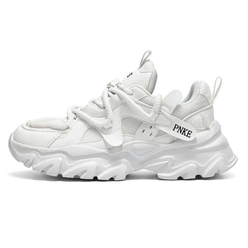 Кроссовки мужские толстые низкие Pnke, белый
Кроссовки мужские толстые низкие Pnke, белый