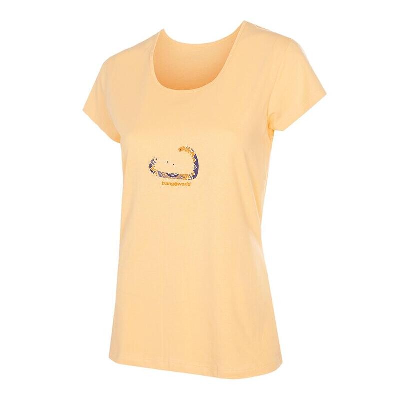 Розовая женская футболка с коротким рукавом Trangoworld Lorte 
Розовая женская футболка с коротким рукавом Trangoworld Lorte