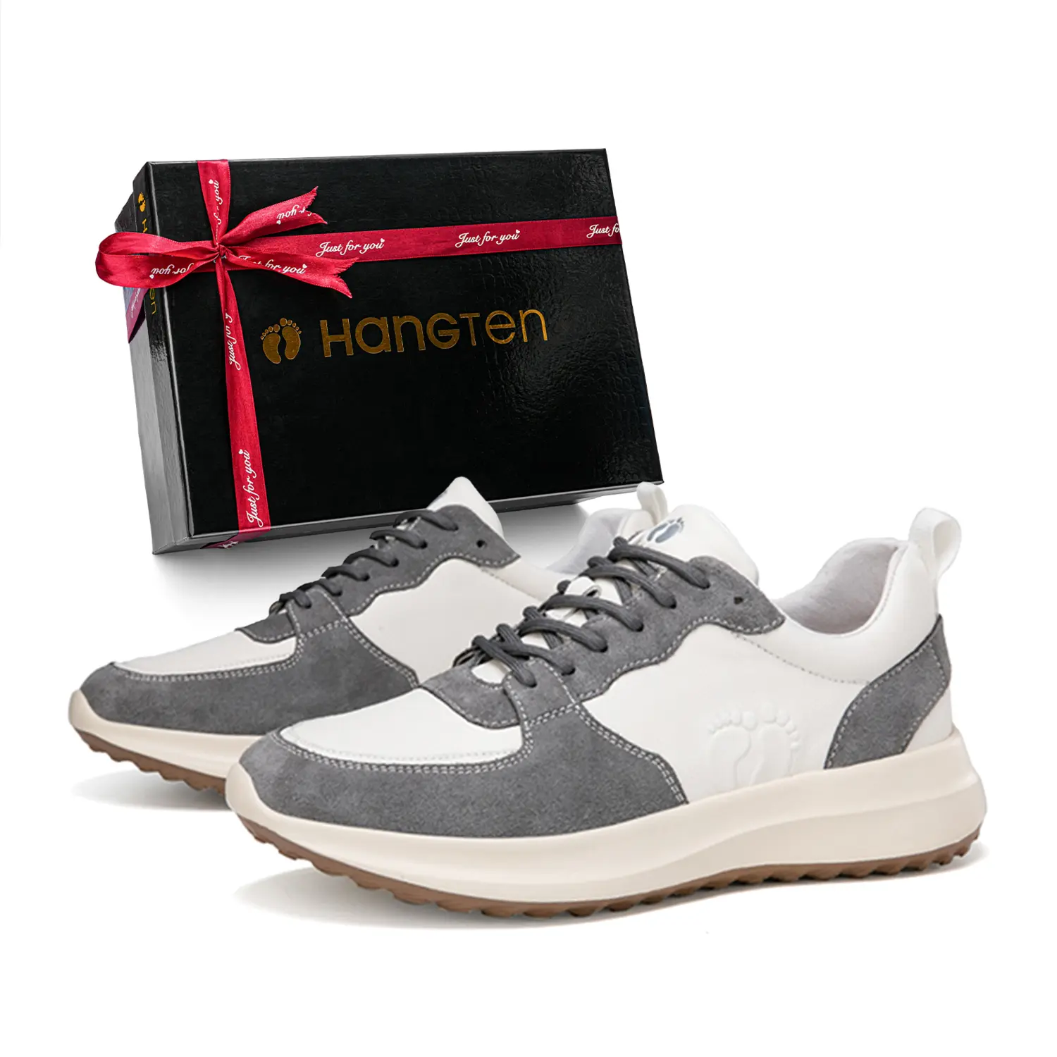 HANG TEN Повседневные туфли мужские низкие белые/серые
HANG TEN Повседневные туфли мужские низкие белые/серые