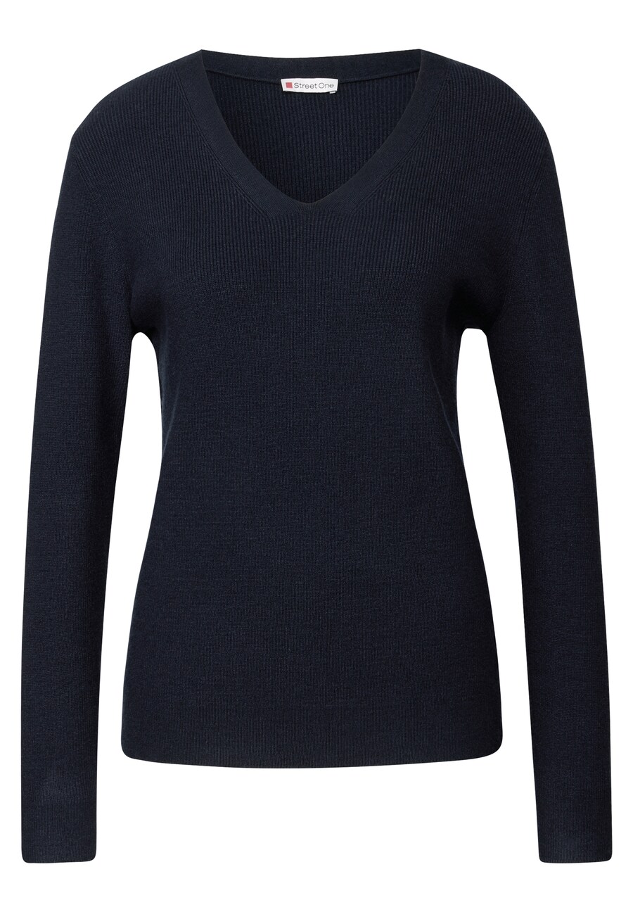 Свитер STREET ONE, темно-синий
Свитер STREET ONE, темно-синий
