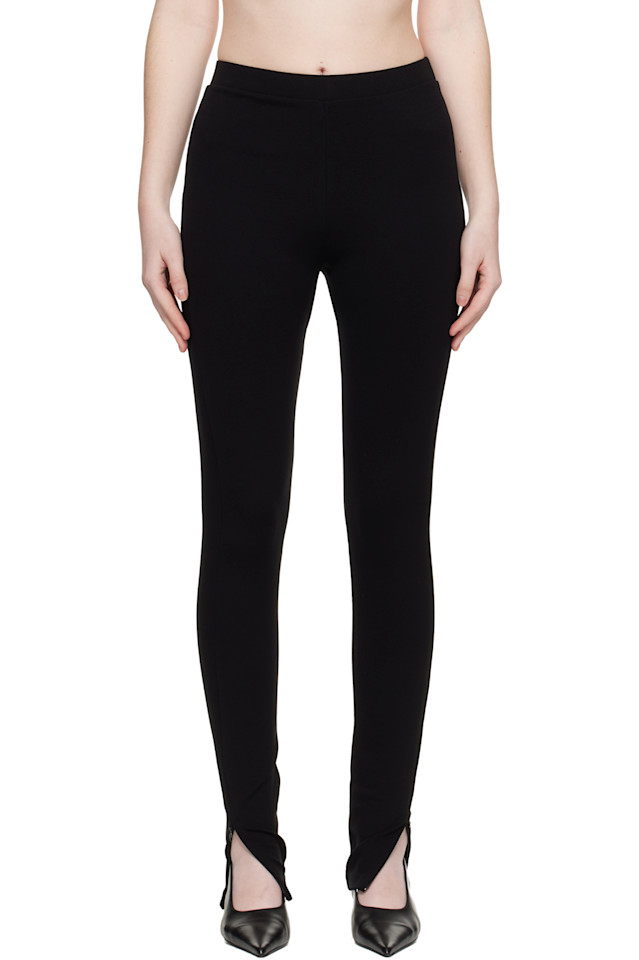 Toteme Черные леггинсы на молнии
Toteme Черные леггинсы на молнии