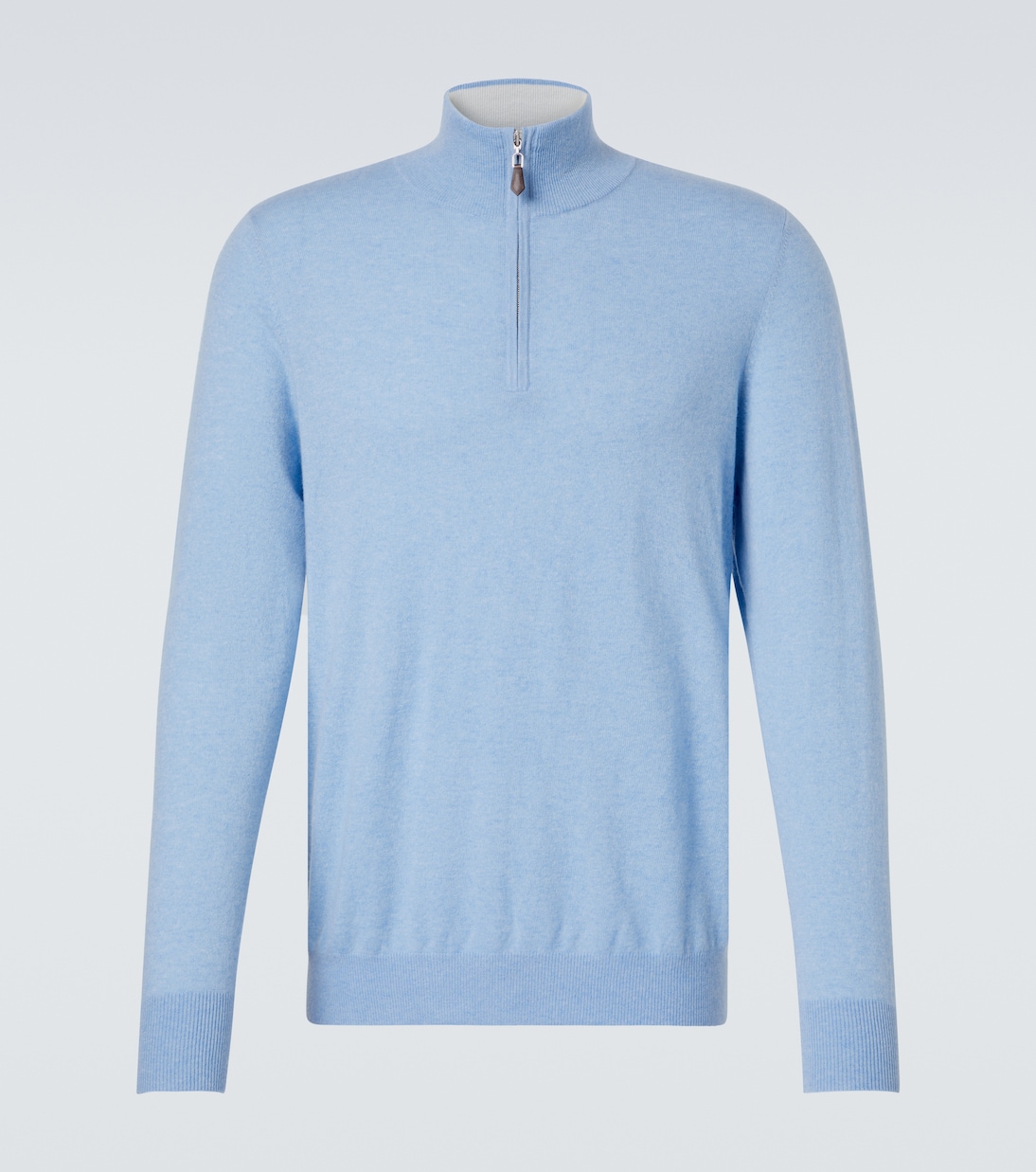 Кашемировый свитер с застежкой-молнией на половину длины от Mr Fenchurch Arch4, Sky Melange
Кашемировый свитер с застежкой-молнией на половину длины от Mr Fenchurch Arch4, Sky Melange