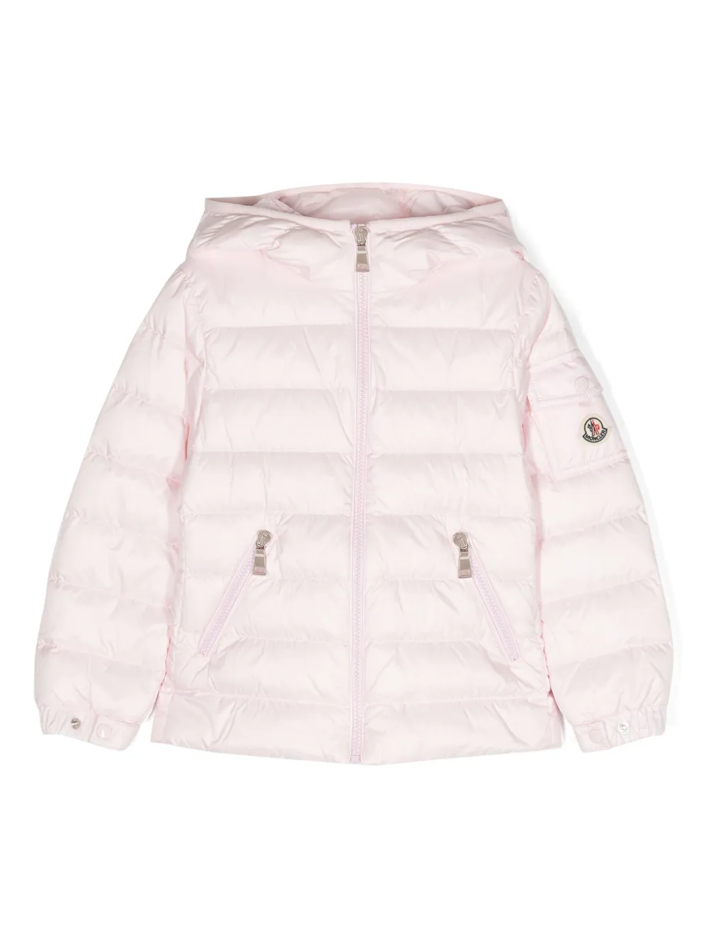 Пуховик с капюшоном Moncler Enfant, розовый
Пуховик с капюшоном Moncler Enfant, розовый