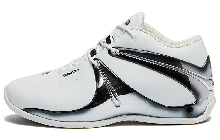 Баскетбольные кроссовки мужские среднего размера белые And1
Баскетбольные кроссовки мужские среднего размера белые And1