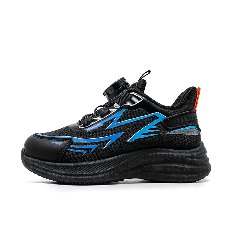 WARRIOR Беговые кроссовки для детей Black с амортизацией, поддержкой баланса, устойчивостью к истиранию и скольжению
WARRIOR Беговые кроссовки для детей Black с амортизацией, поддержкой баланса, устойчивостью к истиранию и скольжению