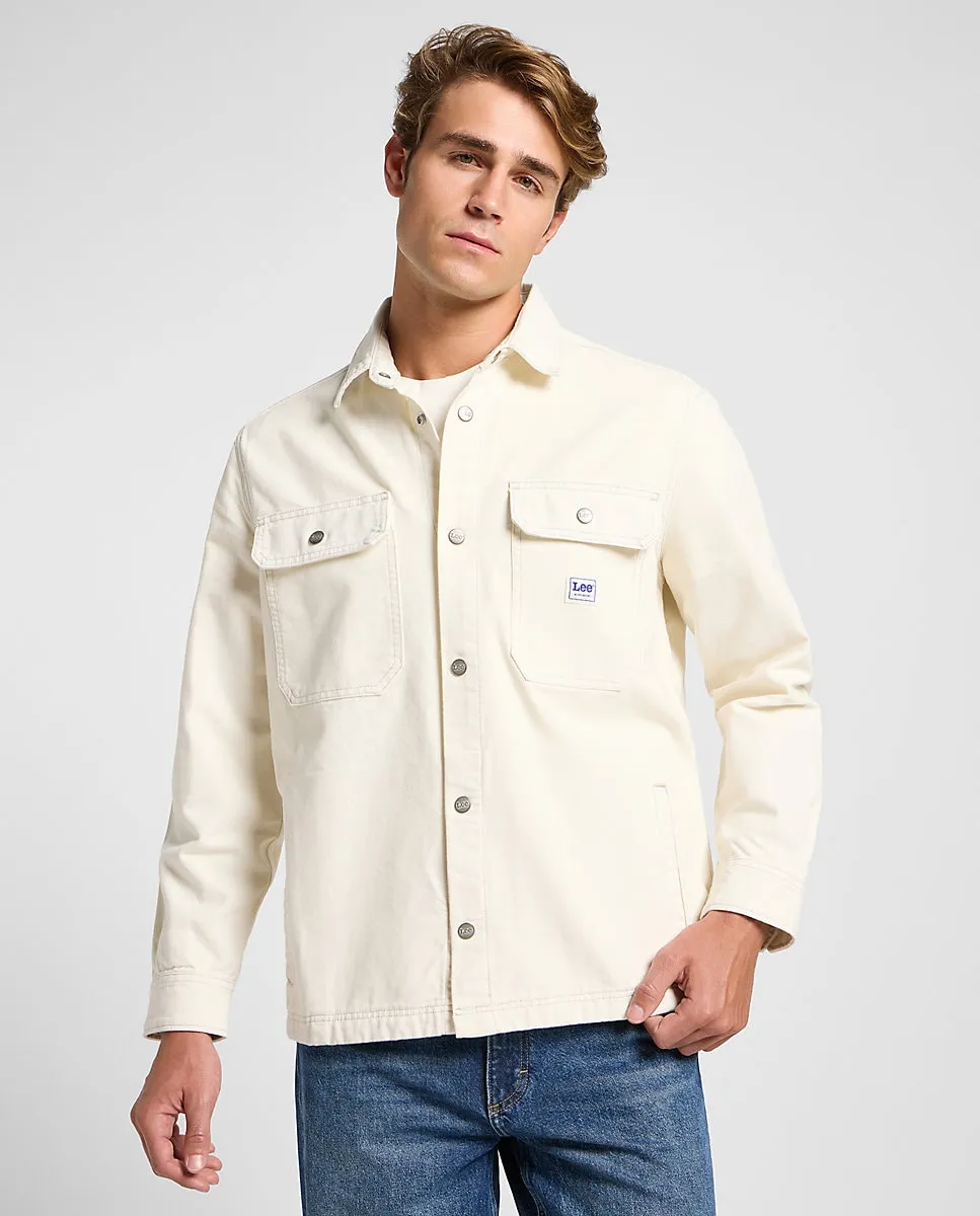 Мужская белая рубашка с длинным рукавом Lee, белый
Мужская белая рубашка с длинным рукавом Lee, белый