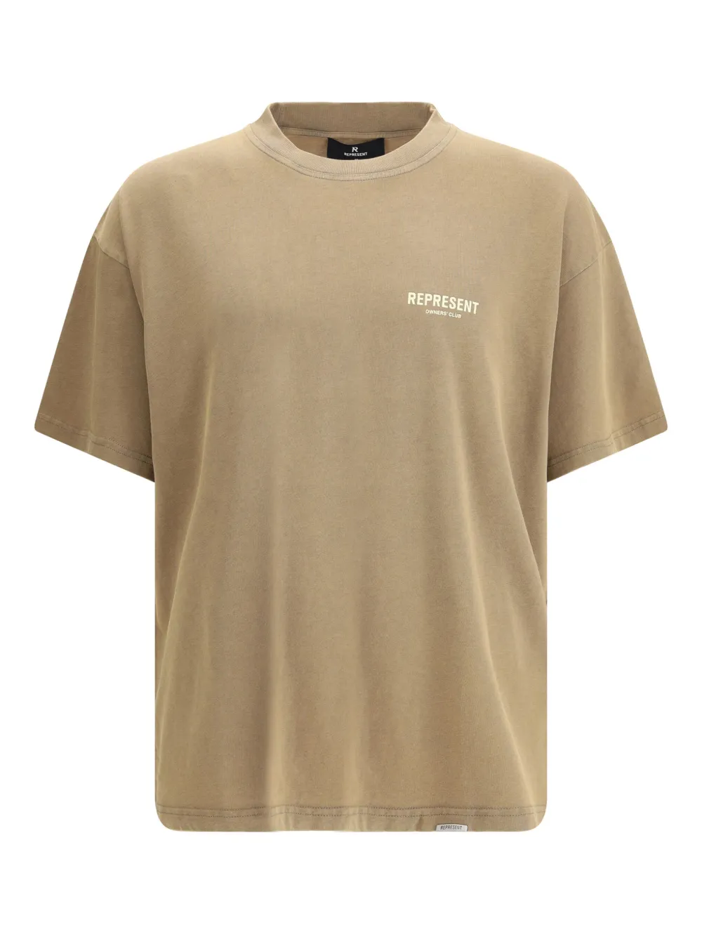 Футболка с круглым вырезом и принтом логотипа Represent, бежевый
Футболка с круглым вырезом и принтом логотипа Represent, бежевый