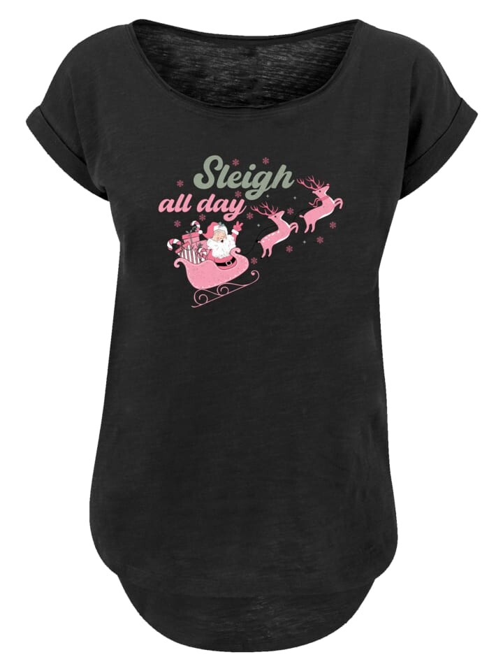 Футболка F4NT4STIC Long Cut T-Shirt Sleigh all day Santas Reindeers, черный
Футболка F4NT4STIC Long Cut T-Shirt Sleigh all day Santas Reindeers, черный