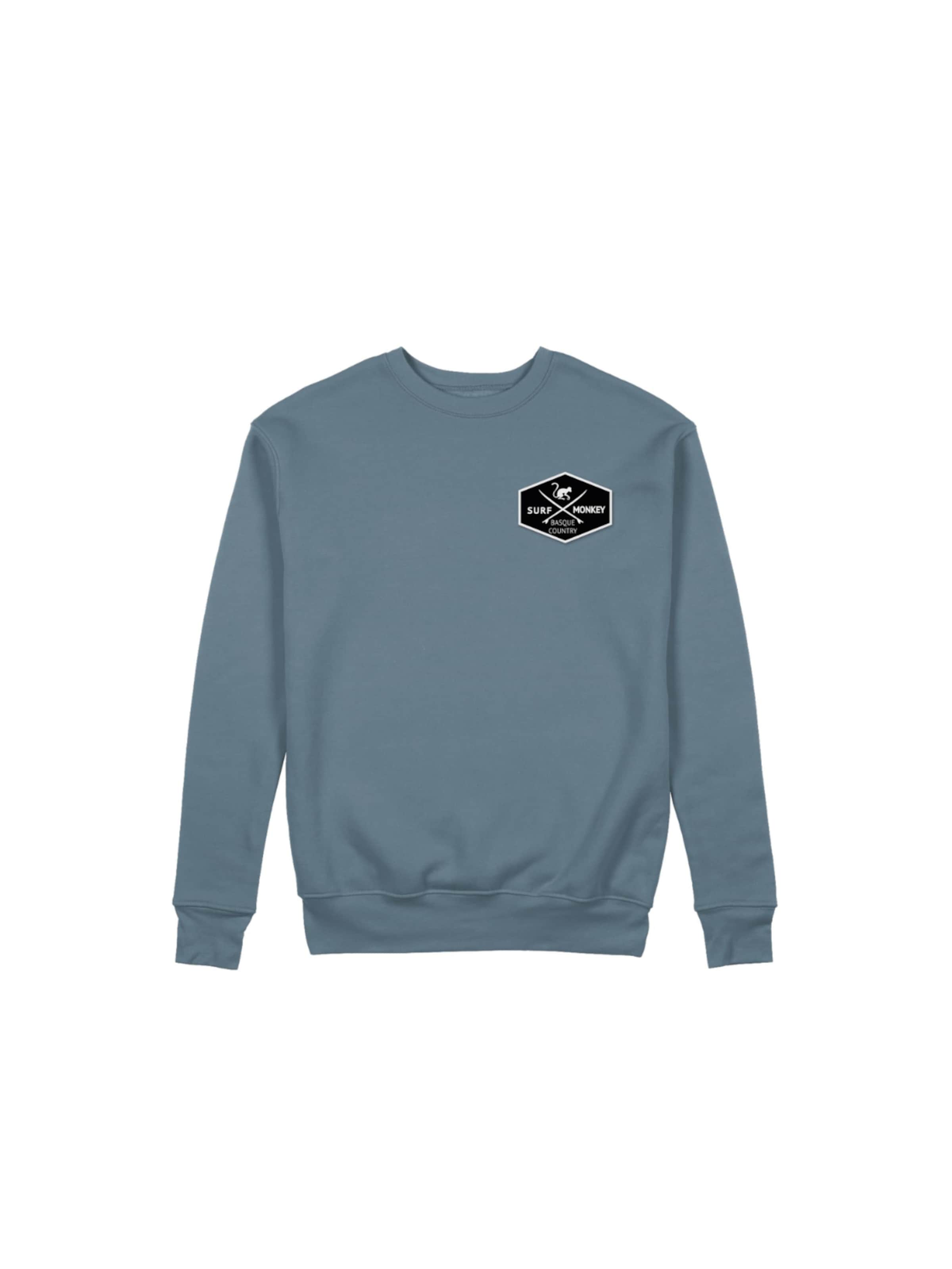 Surf Monkey Свитшот в дымчато-голубом цвете
Surf Monkey Свитшот в дымчато-голубом цвете