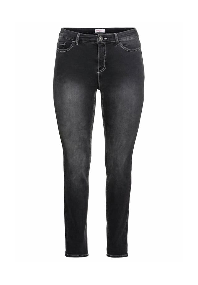 Джинсы супер эластичный материал power stretch Sheego, черный
Джинсы супер эластичный материал power stretch Sheego, черный