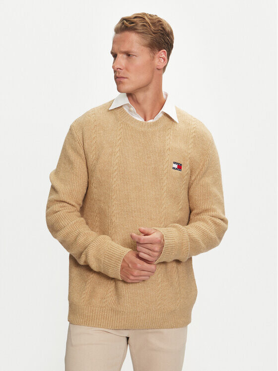 Свитер обычного кроя Tommy Jeans, бежевый
Свитер обычного кроя Tommy Jeans, бежевый