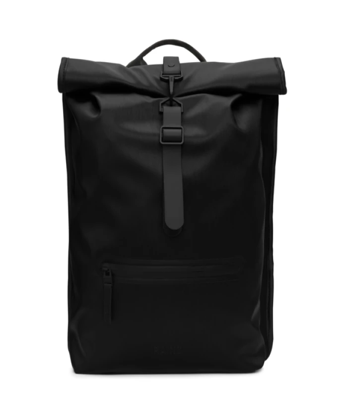Рюкзак с закручивающимся верхом Rains, черный
Рюкзак с закручивающимся верхом Rains, черный
