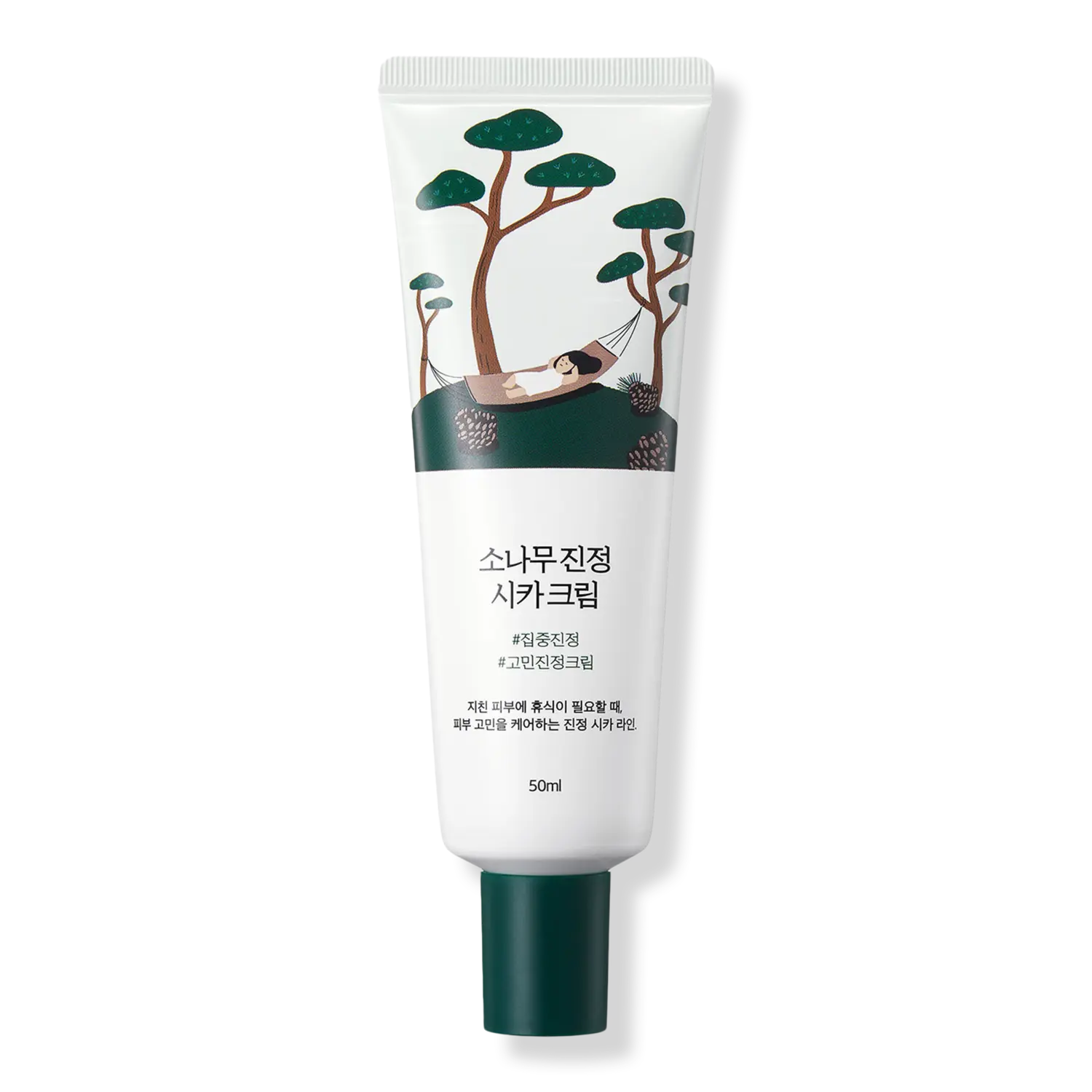 Успокаивающий крем с экстрактом сосны и центеллы азиатской ROUND LAB
Успокаивающий крем с экстрактом сосны и центеллы азиатской ROUND LAB