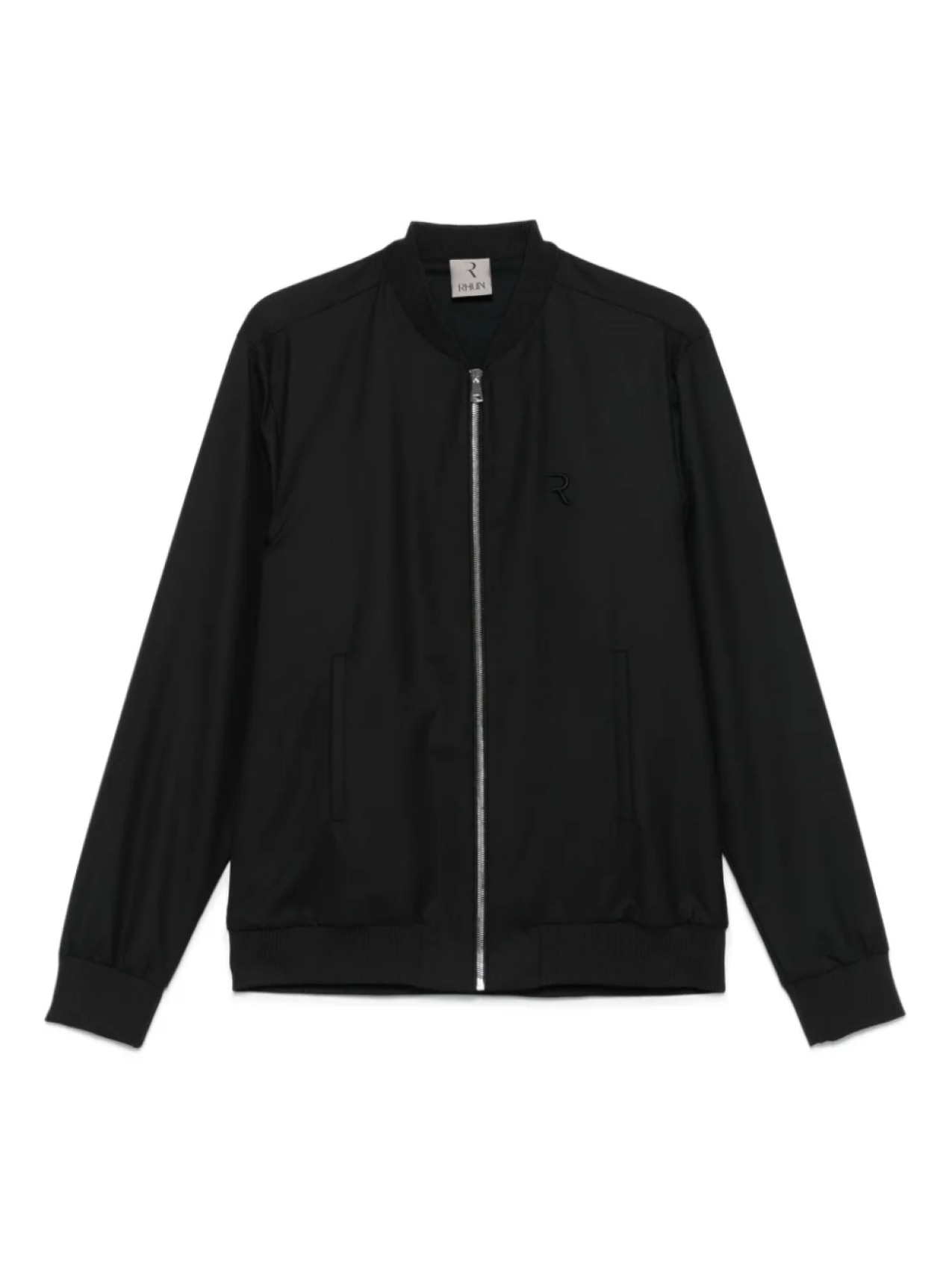Куртка-бомбер на молнии с вышитым логотипом Rhun, черный
Куртка-бомбер на молнии с вышитым логотипом Rhun, черный