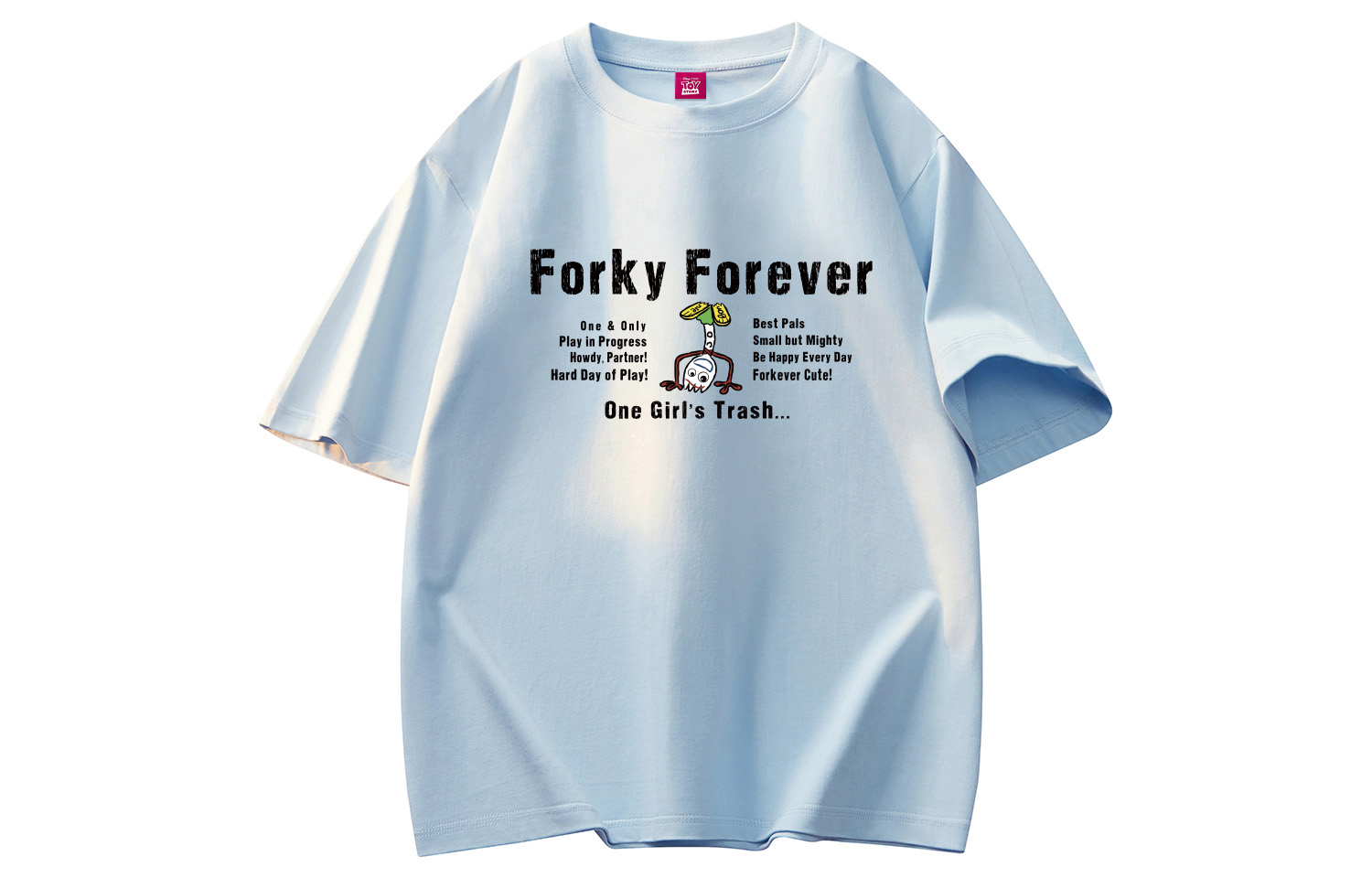Футболка Unisex Crew Neck тонкая прямая посадка Disney, светло-синий
Футболка Unisex Crew Neck тонкая прямая посадка Disney, светло-синий