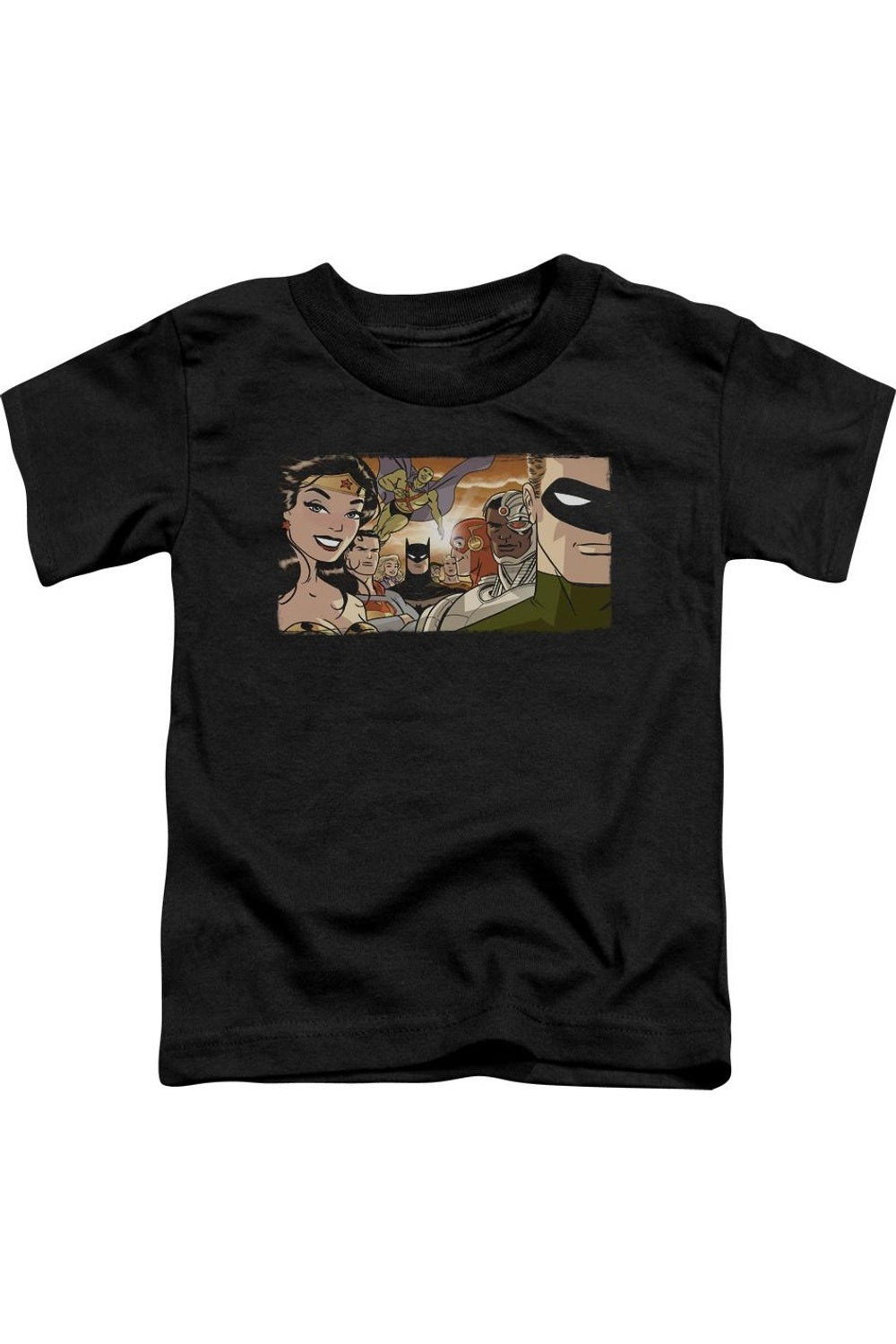 Футболка для малышей с коротким рукавом "Лига справедливости Америки" Gildan, черный
Футболка для малышей с коротким рукавом "Лига справедливости Америки" Gildan, черный
