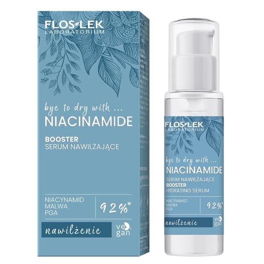 Увлажняющая сыворотка, 30 мл Floslek Niacinamine Booster
Увлажняющая сыворотка, 30 мл Floslek Niacinamine Booster