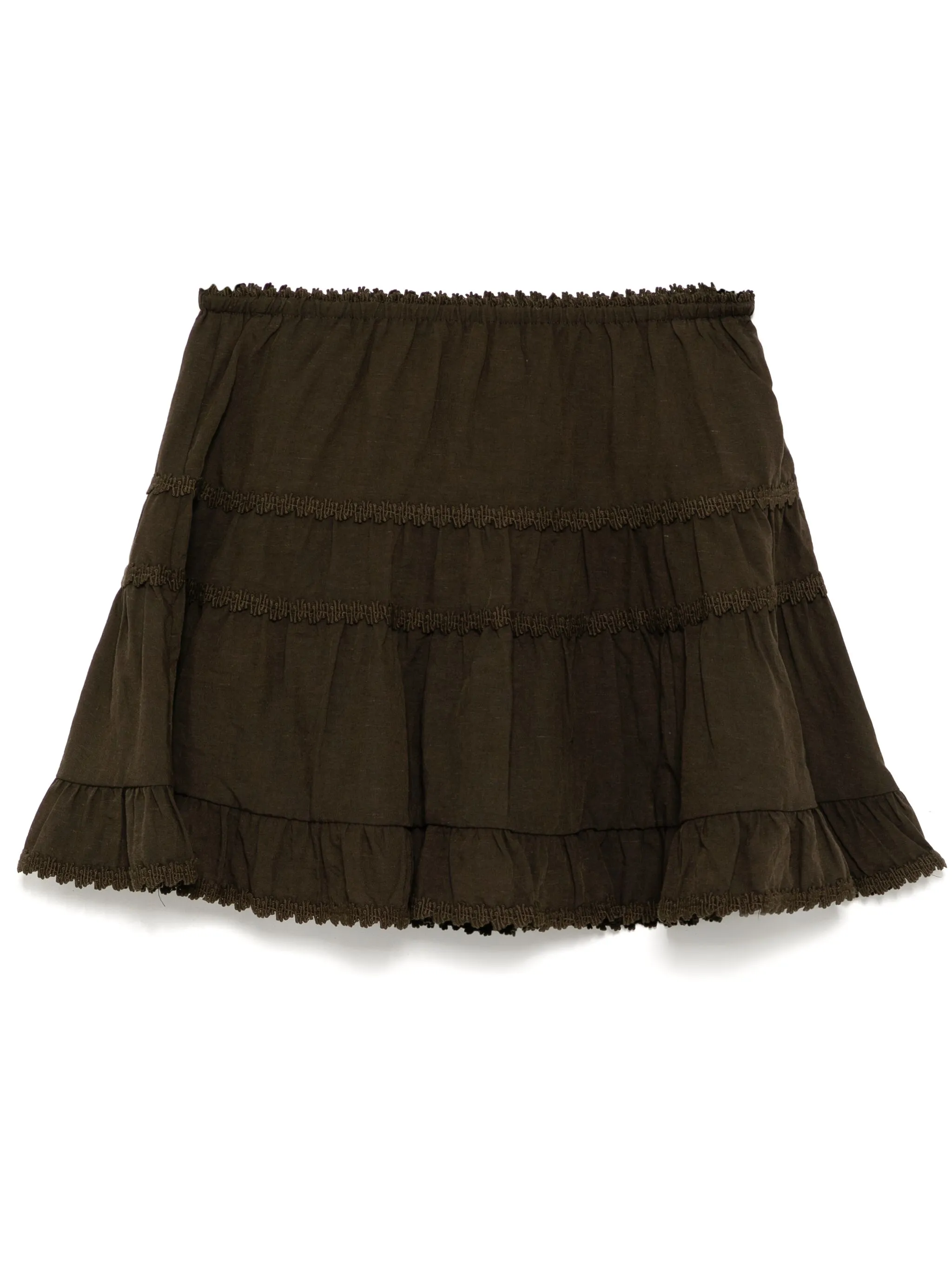 Ярусная юбка мини Tout A Coup, серый
Ярусная юбка мини Tout A Coup, серый