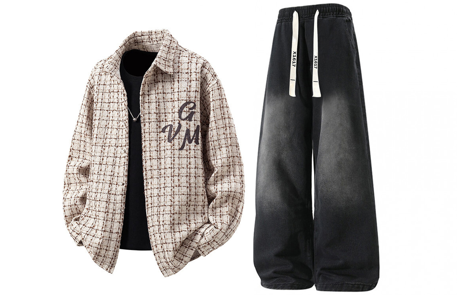 Повседневная спортивная одежда Unisex с лацканом Moderate X1617, оранжевый top+черный jeans
Повседневная спортивная одежда Unisex с лацканом Moderate X1617, оранжевый top+черный jeans