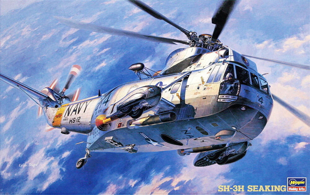 SH-3H Сикинг 1:48 Хасэгава PT1 HASEGAWA 
SH-3H Сикинг 1:48 Хасэгава PT1 HASEGAWA
