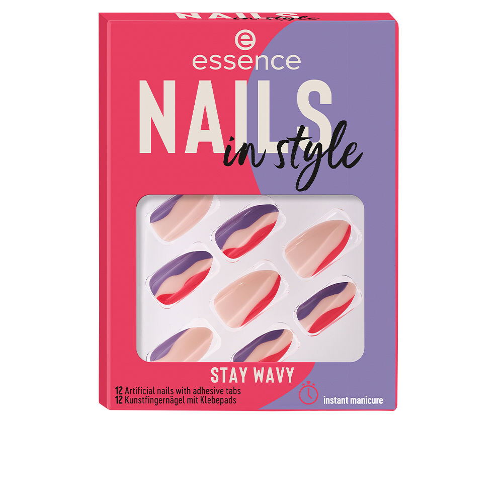 Накладные ногти Nails in style uñas artificiales Essence, 12 шт, stay wavy
Накладные ногти Nails in style uñas artificiales Essence, 12 шт, stay wavy