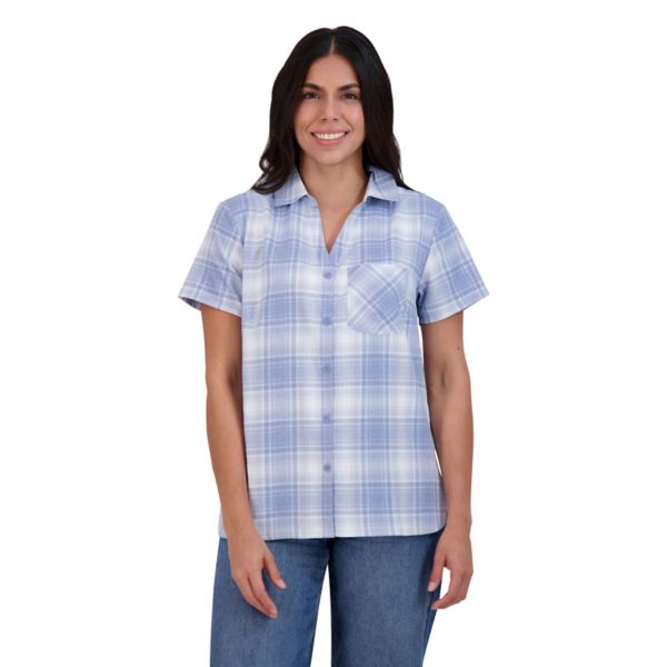 Женская техническая рубашка с коротким рукавом Zeroxposur, цвет sky glen
Женская техническая рубашка с коротким рукавом Zeroxposur, цвет sky glen