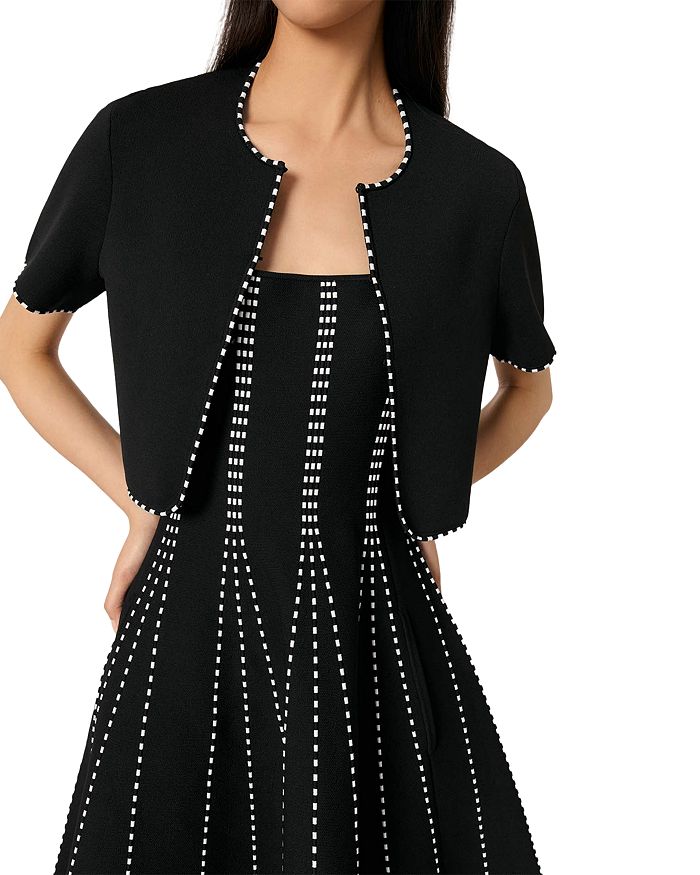 Укороченный кардиган Maje, черный
Укороченный кардиган Maje, черный