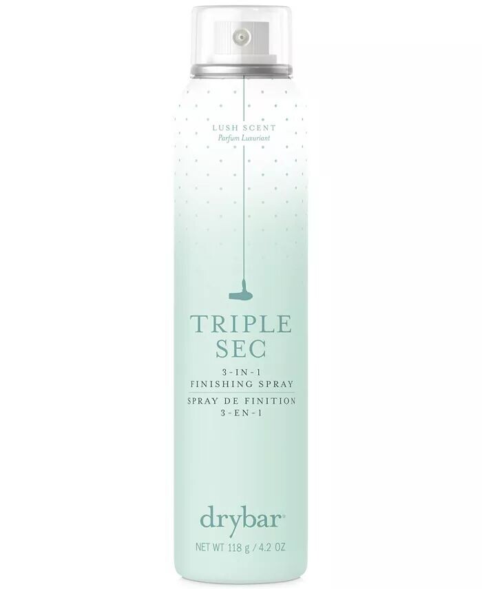 Завершающий спрей Triple Sec 3-в-1 — пышный аромат, 4,2 унции Drybar
Завершающий спрей Triple Sec 3-в-1 — пышный аромат, 4,2 унции Drybar