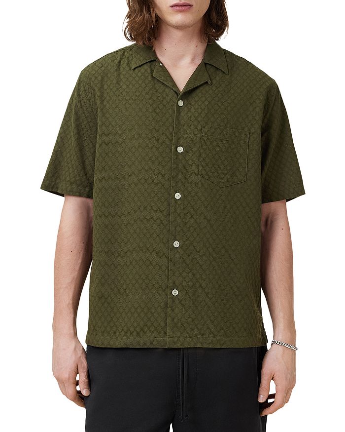 Короткий рукав, рубашка в стиле кэмп "Kylo" ALLSAINTS, зеленый
Короткий рукав, рубашка в стиле кэмп "Kylo" ALLSAINTS, зеленый