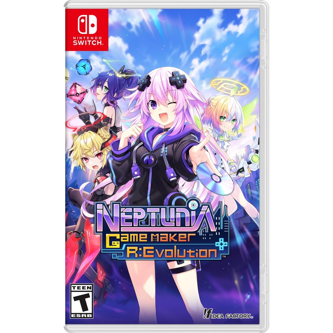 Видеоигра Neptunia Game Maker R:Evolution - Nintendo Switch
Видеоигра Neptunia Game Maker R:Evolution - Nintendo Switch