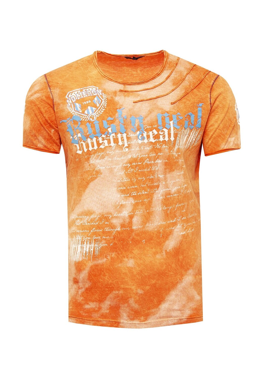 Футболка с великолепным эффектом батика RUSTY NEAL, оранжевый
Футболка с великолепным эффектом батика RUSTY NEAL, оранжевый