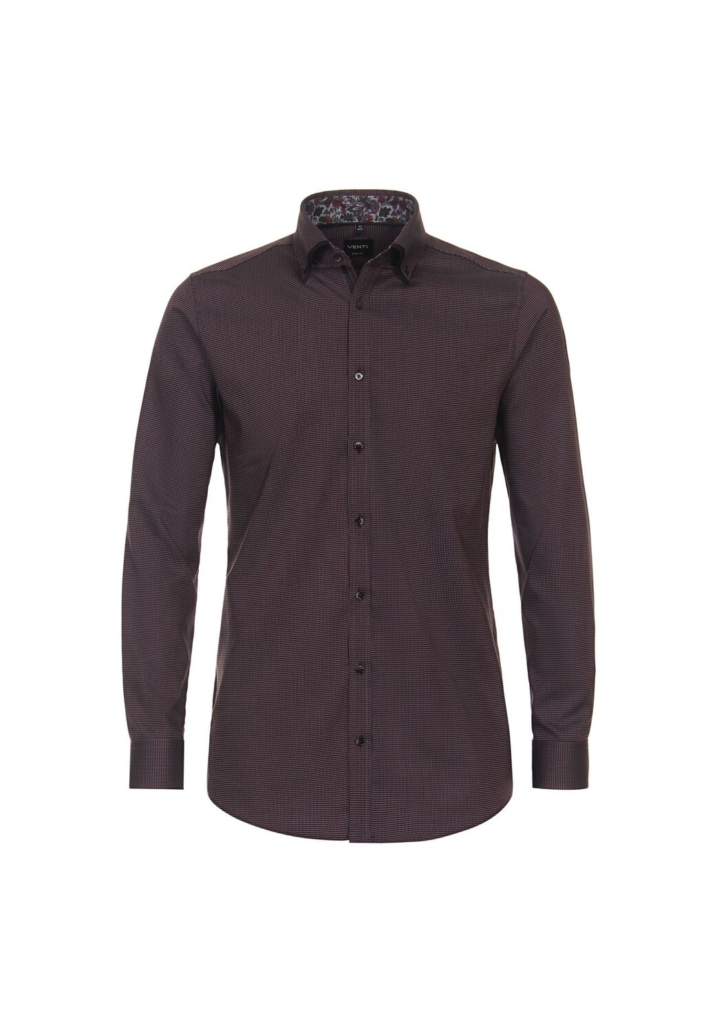 Мужская деловая рубашка однотонного кроя Venti, цвет Dunkelrot
Мужская деловая рубашка однотонного кроя Venti, цвет Dunkelrot