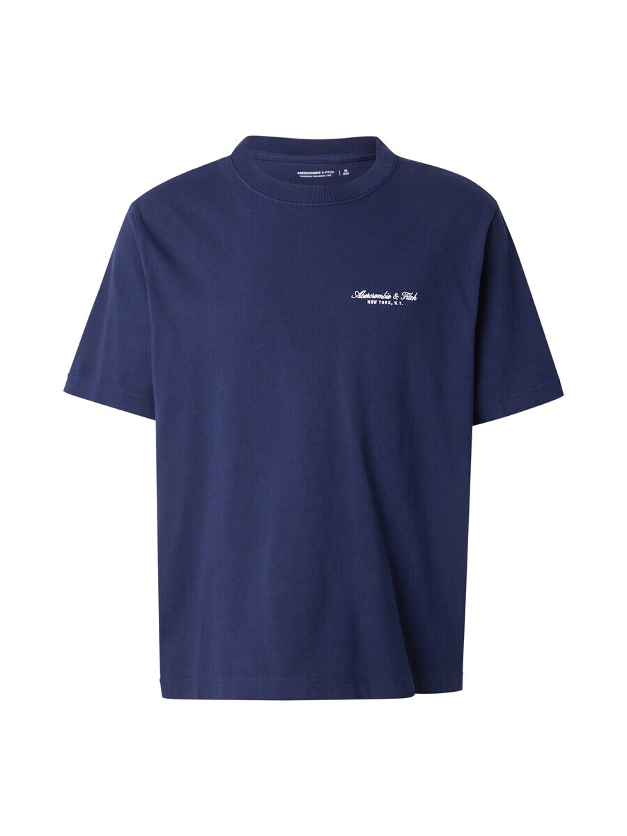 Классическая футболка Abercrombie & Fitch Shirt EMEA, темно-синий 
Классическая футболка Abercrombie & Fitch Shirt EMEA, темно-синий