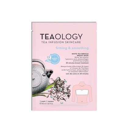 Чудо-маска для груди с белым чаем 60 мл, Teaology Tea Infusion Skincare
Чудо-маска для груди с белым чаем 60 мл, Teaology Tea Infusion Skincare