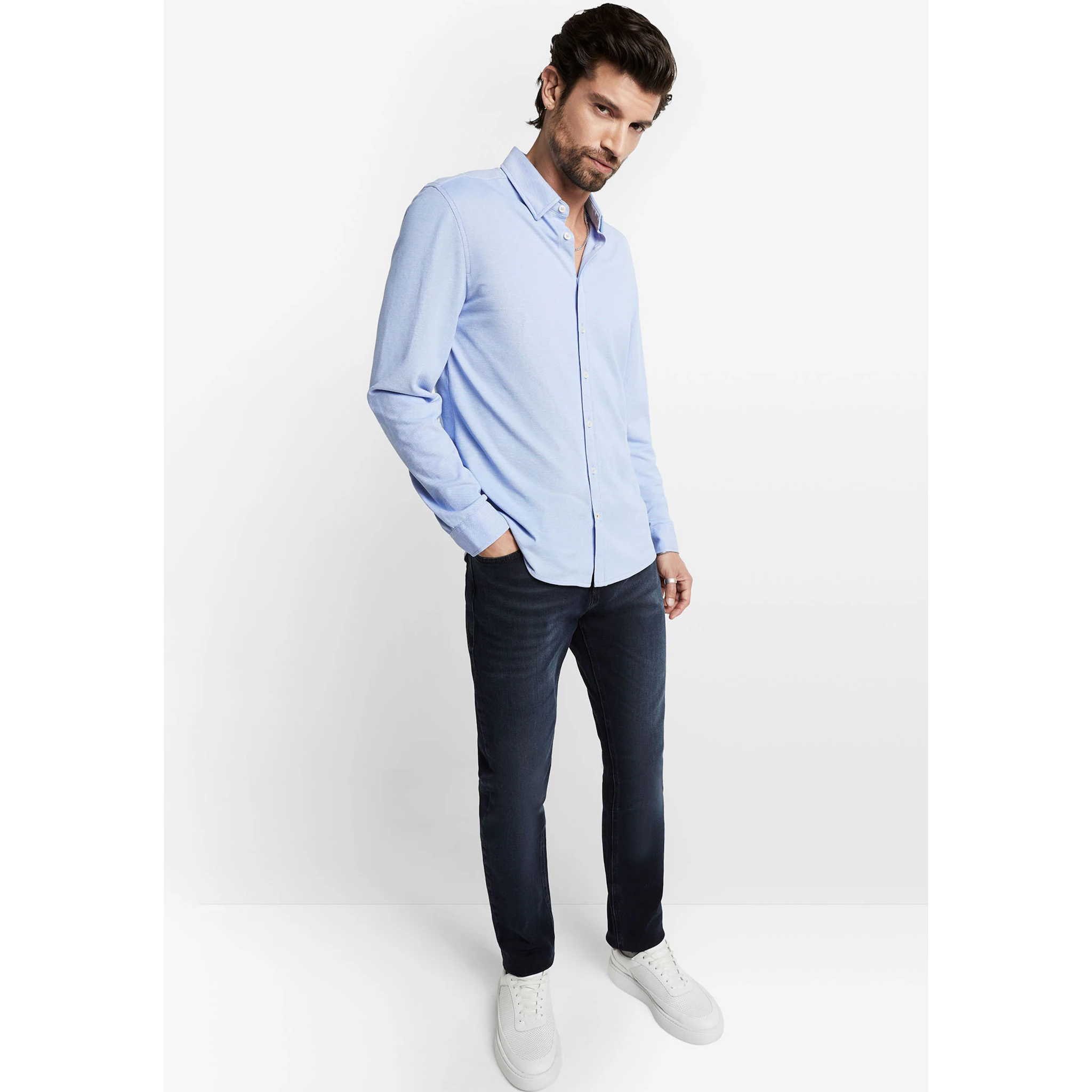 Деловая рубашка Cinque "CIRONI", качество стрейч-пике, голубой
Деловая рубашка Cinque "CIRONI", качество стрейч-пике, голубой