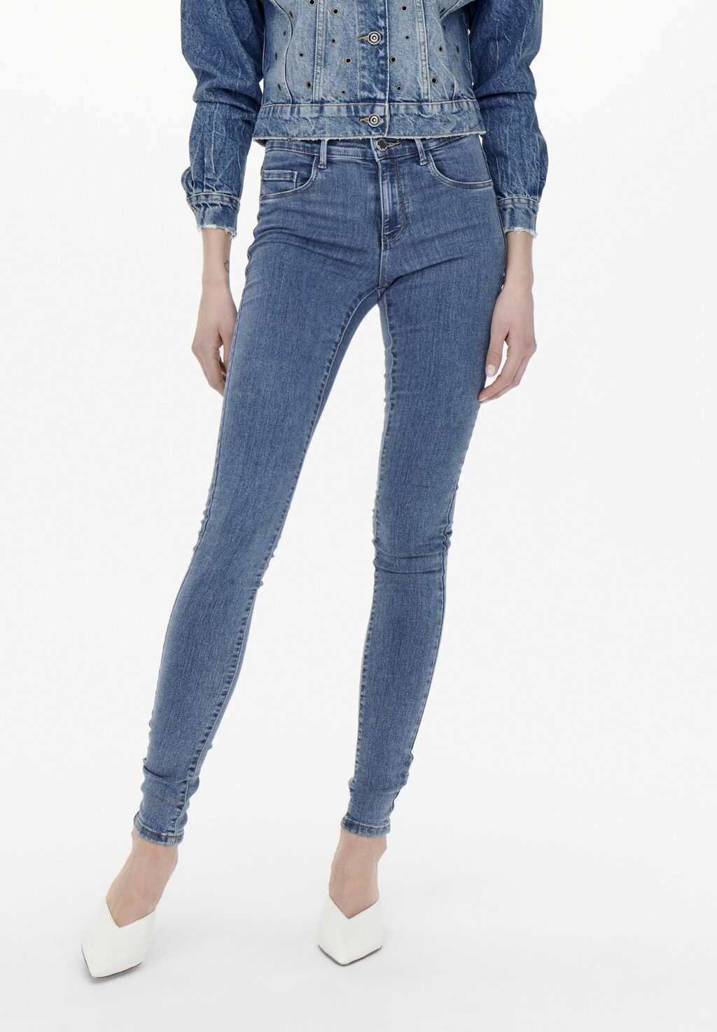 Джинсы Skinny Fit ONLY Onlrain Life, темно-синий деним
Джинсы Skinny Fit ONLY Onlrain Life, темно-синий деним
