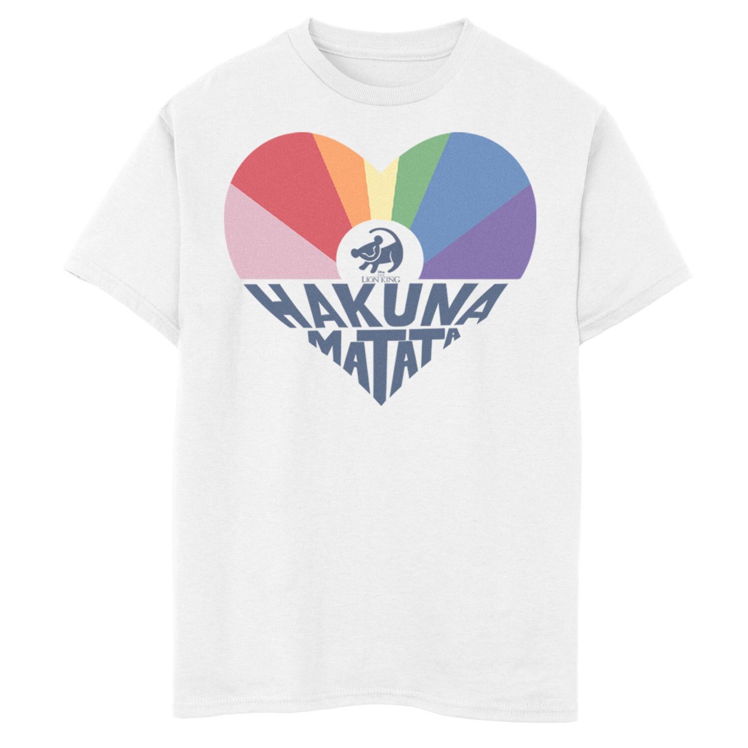 Футболка с сердечком для мальчиков 8–20 лет Disney «Король Лев» Симба Хакуна Матата Disney
Футболка с сердечком для мальчиков 8–20 лет Disney «Король Лев» Симба Хакуна Матата Disney