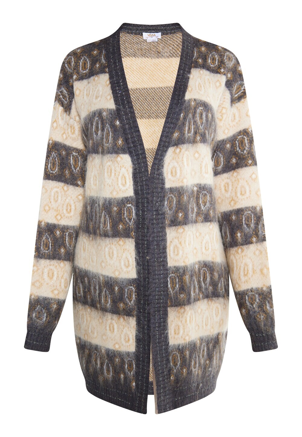 Вязаный кардиган Usha, антрацит
Вязаный кардиган Usha, антрацит