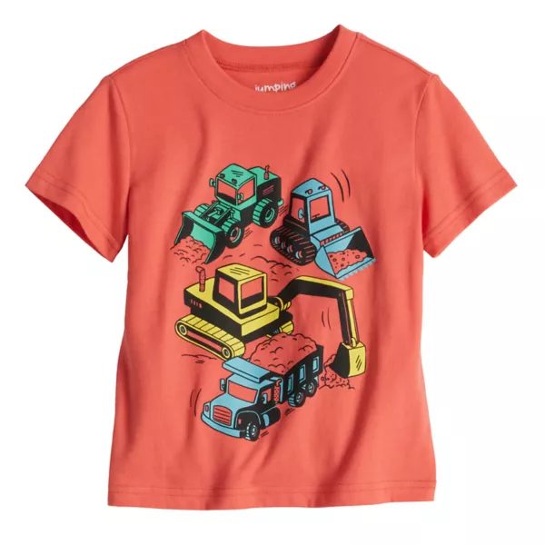 Футболка с динозаврами и графическим принтом для мальчиков и малышей Jumping Beans, цвет coral construction
Футболка с динозаврами и графическим принтом для мальчиков и малышей Jumping Beans, цвет coral construction