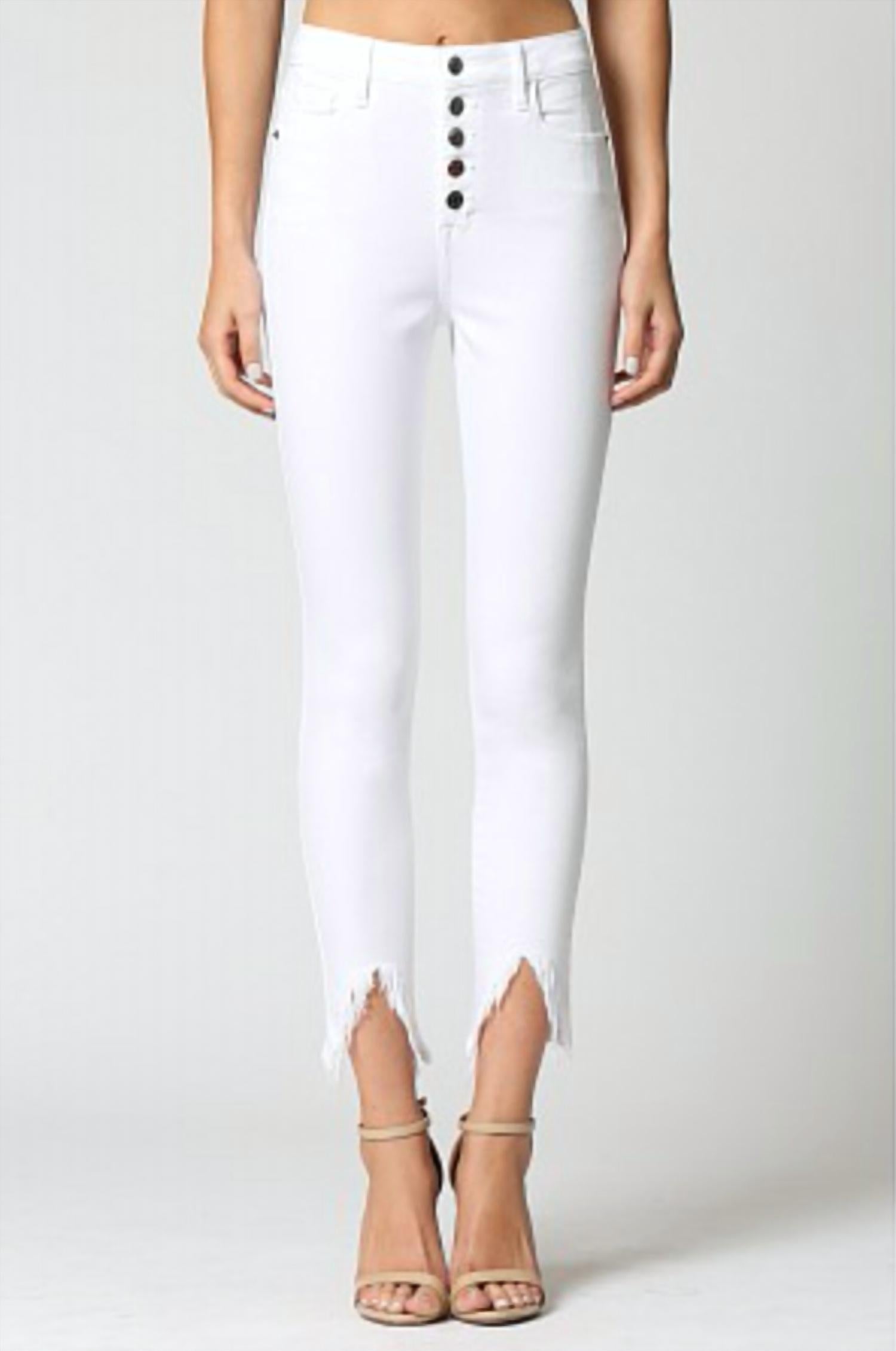 Женские джинсы Caroline скинни с высокой посадкой белого цвета HIDDEN
Женские джинсы Caroline скинни с высокой посадкой белого цвета HIDDEN
