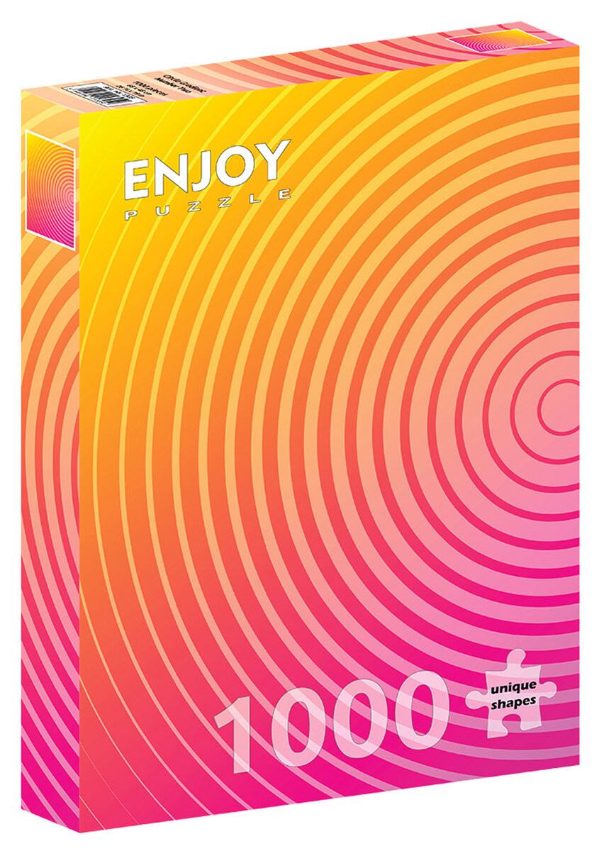Пазл, Круговой Градиент №2, 1000 шт. Enjoy
Пазл, Круговой Градиент №2, 1000 шт. Enjoy