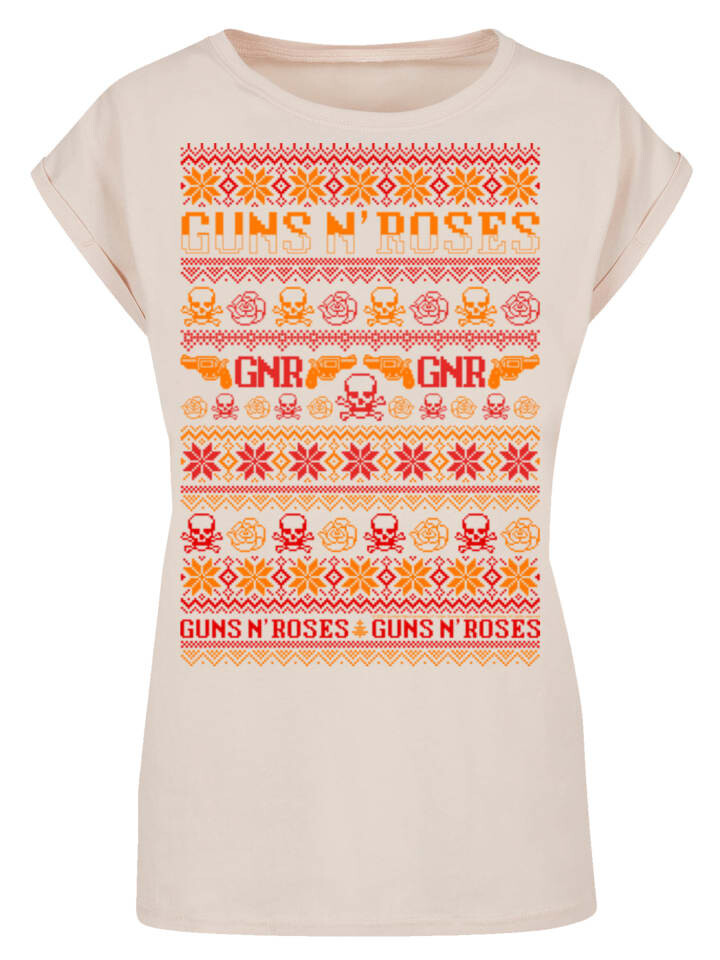 Футболка F4NT4STIC Extended Shoulder T-Shirt Guns And Roses Christmas, цвет Whitesand
Футболка F4NT4STIC Extended Shoulder T-Shirt Guns And Roses Christmas, цвет Whitesand