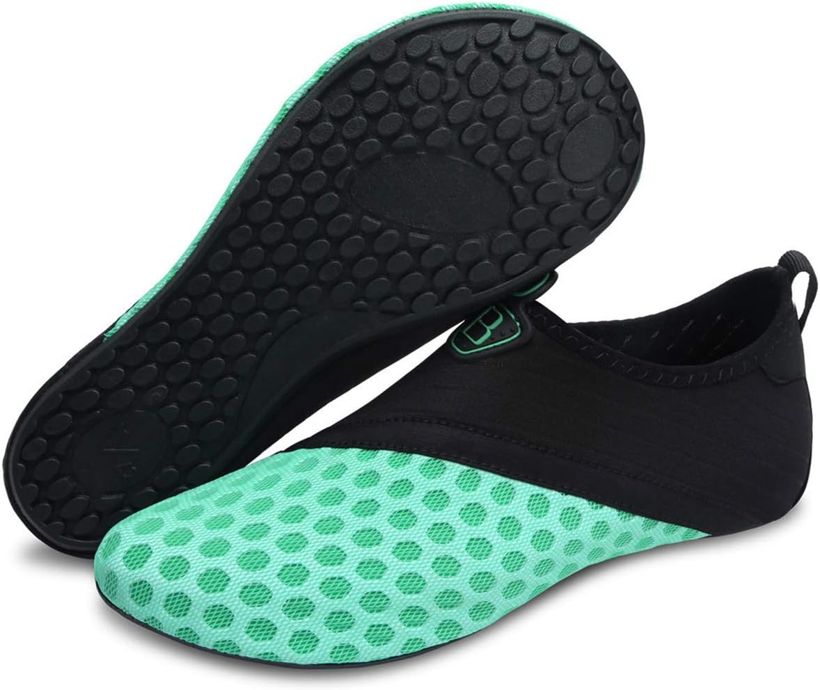 Быстросохнущие водные спортивные кроссовки для плавания BARERUN (унисекс), черный/зеленый/светло-зеленый
Быстросохнущие водные спортивные кроссовки для плавания BARERUN (унисекс), черный/зеленый/светло-зеленый