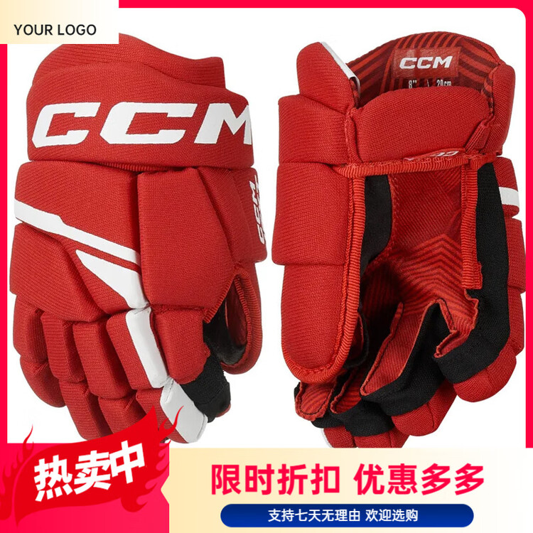 CCM Хоккейные перчатки Next, детские и юношеские, черно-белые, красно-белые, 20 см
CCM Хоккейные перчатки Next, детские и юношеские, черно-белые, красно-белые, 20 см