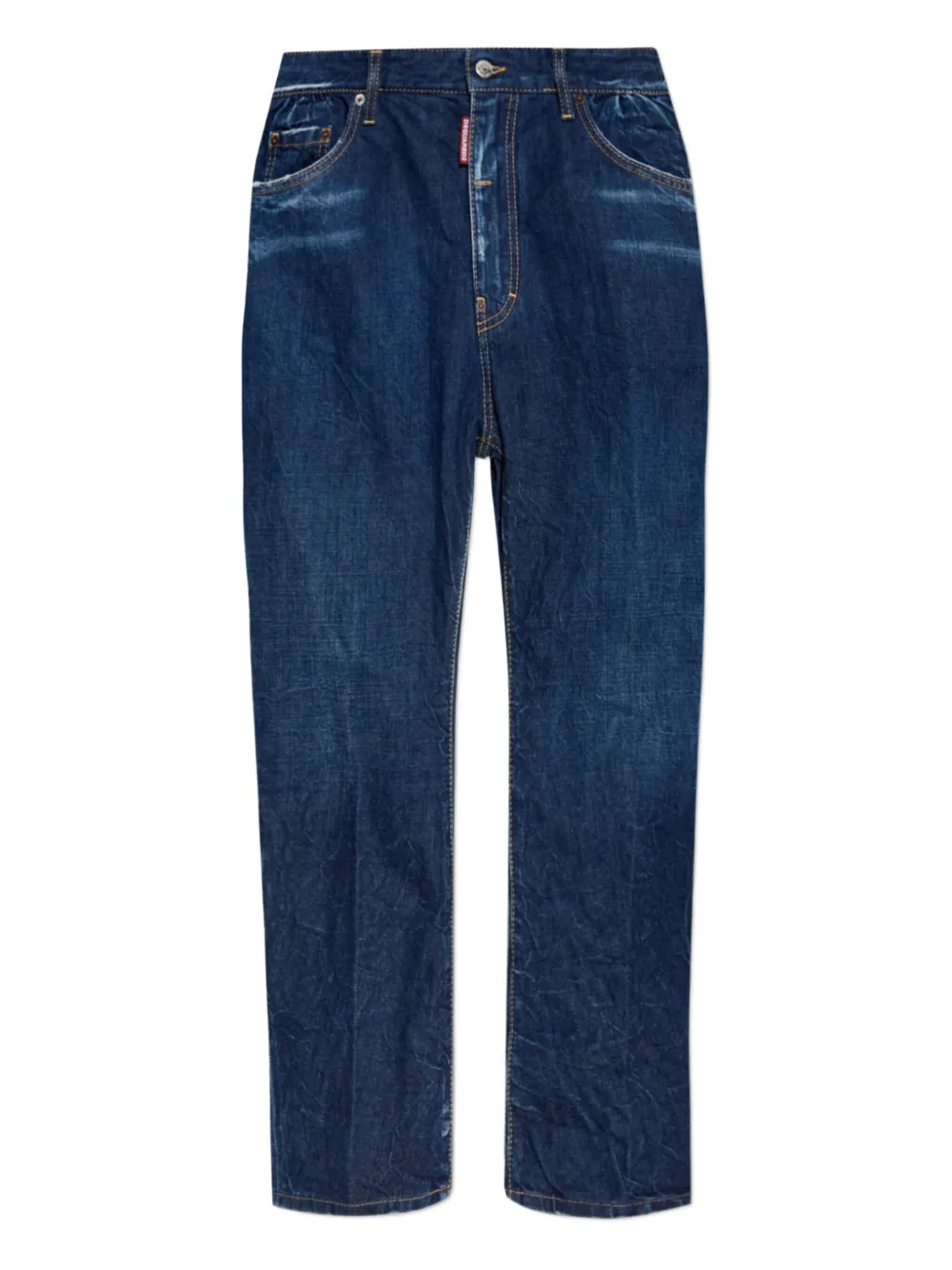 Джинсы с эффектом потертости и карманами Dsquared2, синий
Джинсы с эффектом потертости и карманами Dsquared2, синий