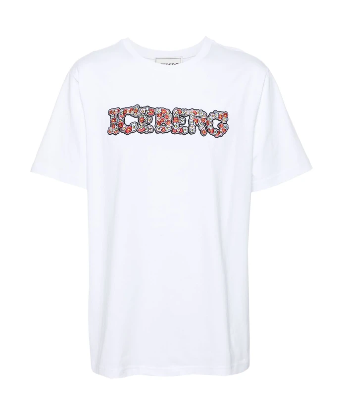 Футболка из хлопкового трикотажа стандартного кроя с надписью «Купить» Iceberg, белый
Футболка из хлопкового трикотажа стандартного кроя с надписью «Купить» Iceberg, белый