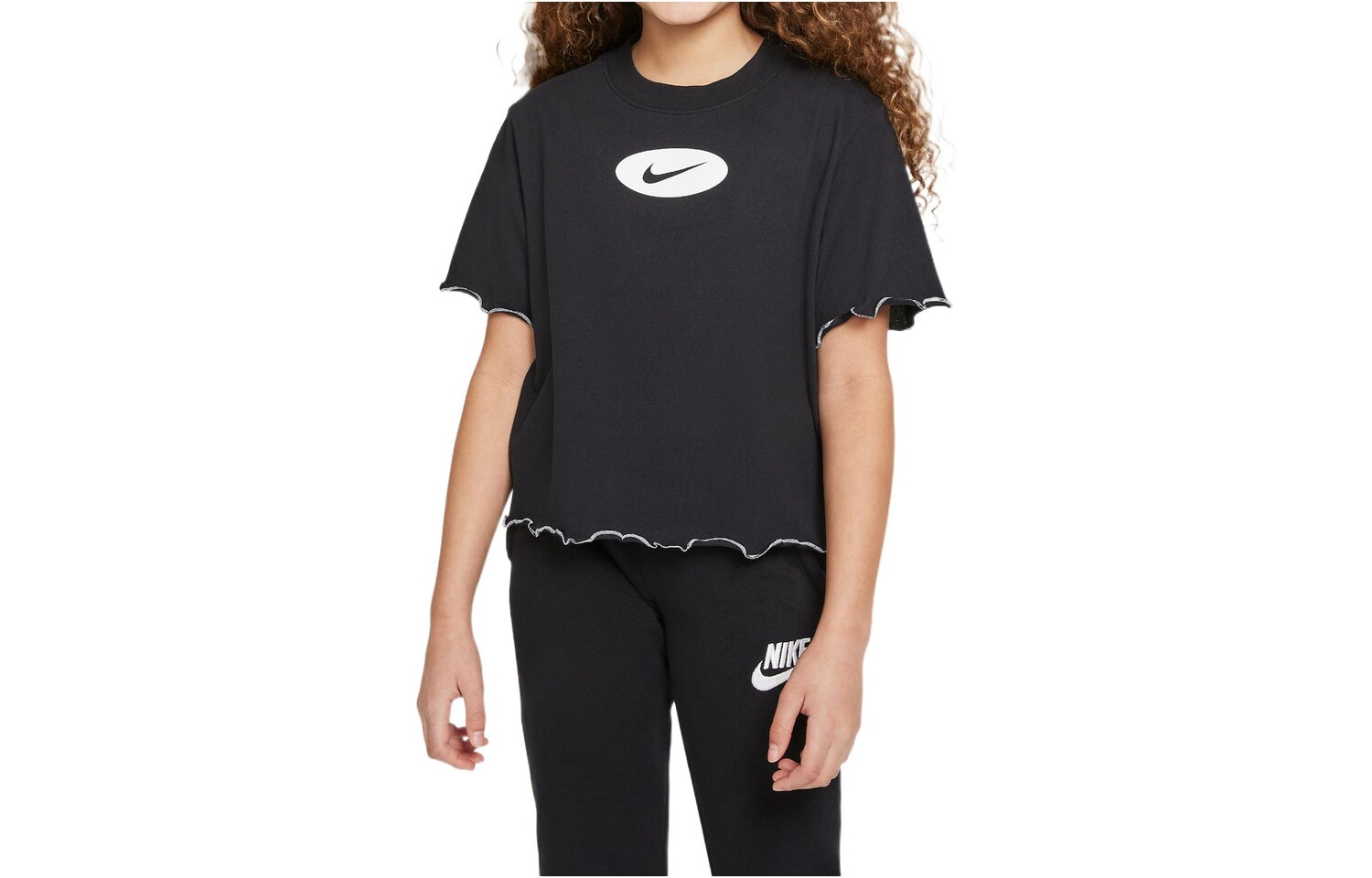 Детская футболка Nike, черный 
Детская футболка Nike, черный