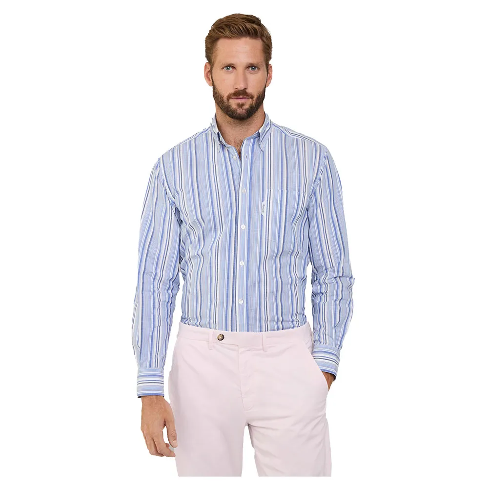 Рубашка Façonnable Barcode Stripe, синий
Рубашка Façonnable Barcode Stripe, синий